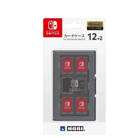 Nintendo Switch Hori 12 + 2 Card Case - Black