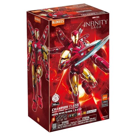 Marvel Saga Iron Man Mark LXXXV Blokees Model Kit