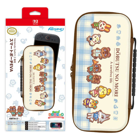 Nintendo Switch 2 Maxgame Smart Pouch EVA - Animal Crossing A Carefree Life