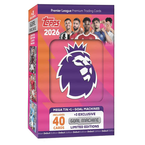 Topps Premier League 2026 Mega Tin #1 Goal Machines