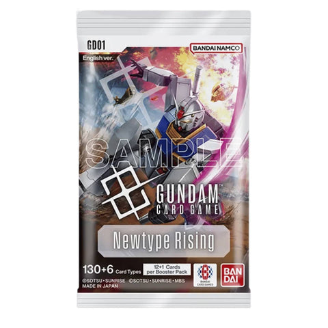 Gundam Card Game GD01  Newtype Rising Booster (ENG)