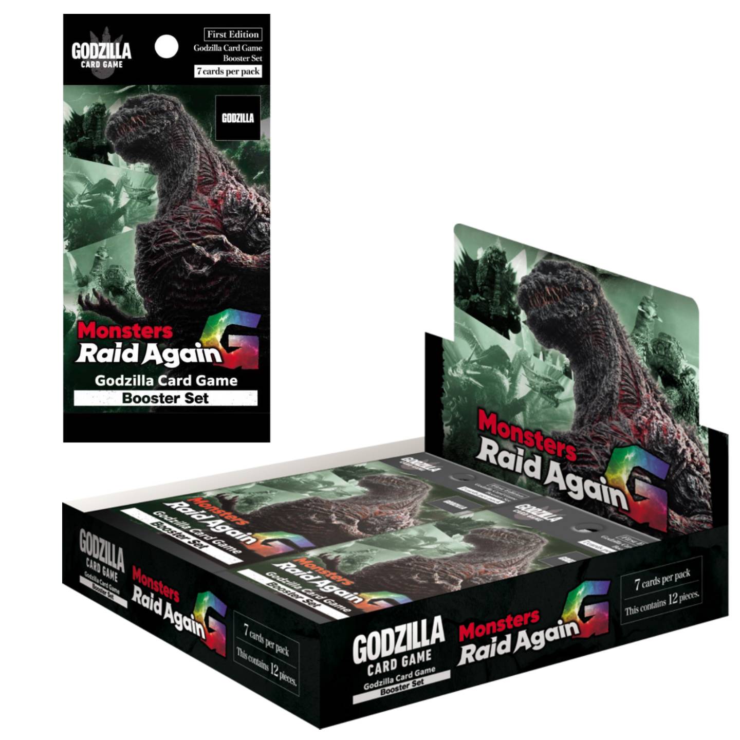Godzilla Card Game Monsters Raid Again Booster (ENG) | PLAYe