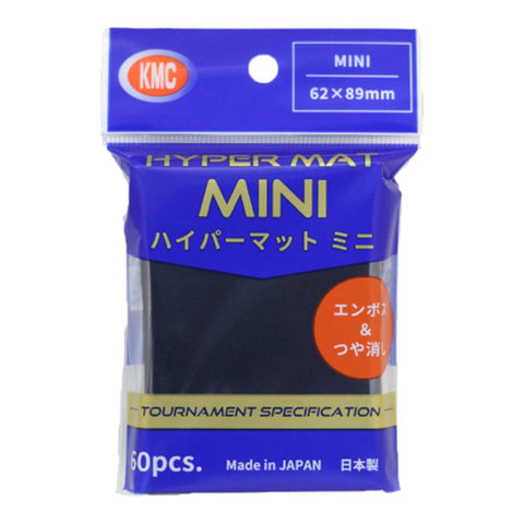 KMC Hyper Mat Mini 60PC Black 62x89MM (New)