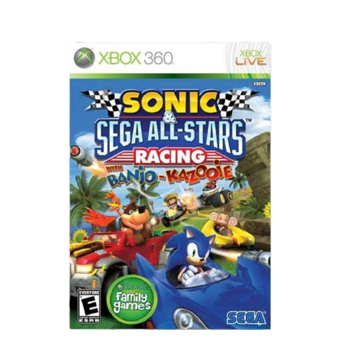 XBox 360 Sonic & Sega All-Stars Racing