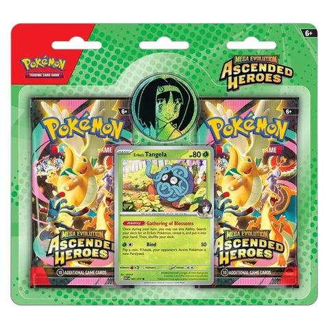 Pokemon Ascended Heroes 2 Pack Blister - Tangela