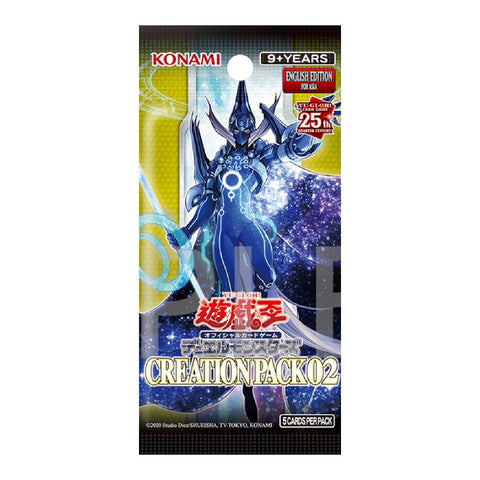 Yu Gi Oh Creation Pack 02 Booster (ENG)