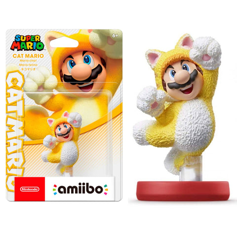 Amiibo Super Mario Cat Mario