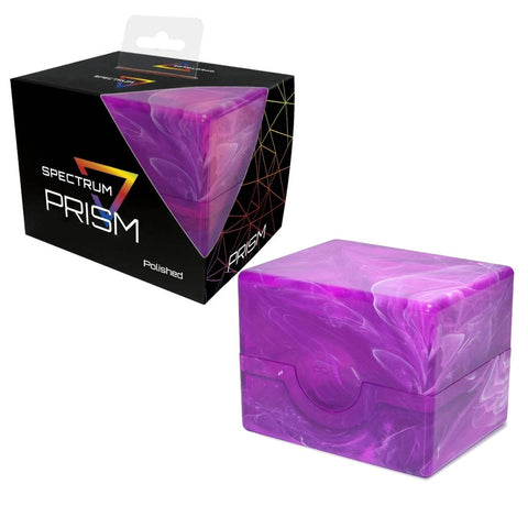 BCW Spectrum Prism Deck Case Charoite Purple