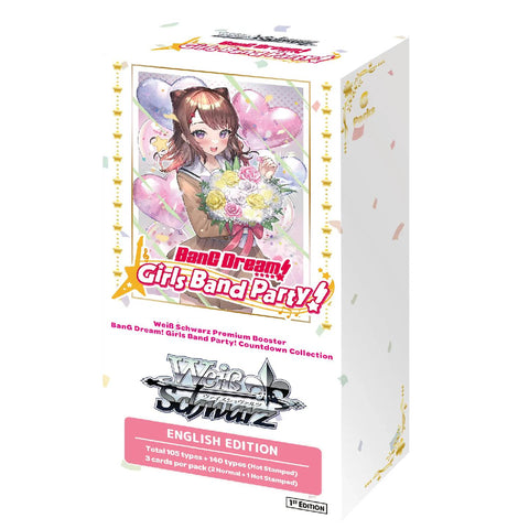 Weiss Schwarz BanG Dream Countdown Booster (ENG)