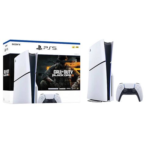 PS5 Slim Disc Console Call of Duty Black Ops 6 Bundle