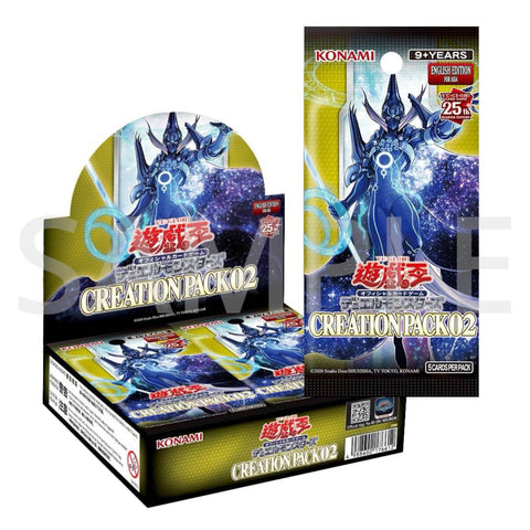 Yu Gi Oh Creation Pack 02 Booster (ENG)