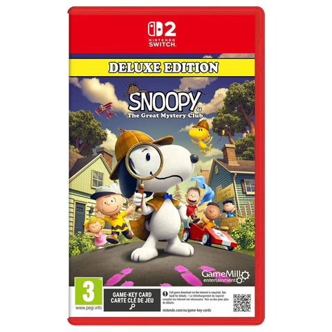 Nintendo Switch 2 Snoopy & The Great Mystery Club [Deluxe Edition] (EU) Game Key-card
