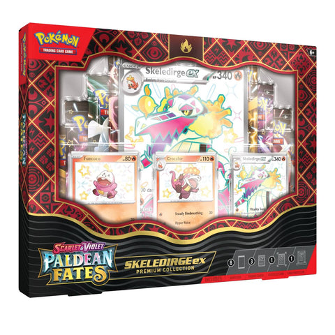 Pokemon SV4.5 Paldean Fates Premium Box Skeledirge