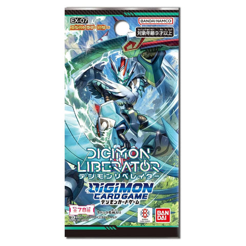 Digimon Card Game EX-07 Digimon Liberator Booster