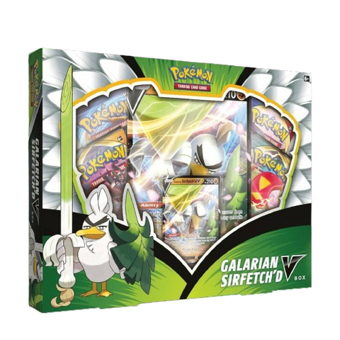 Pokemon TCG  Galarian Sirfetch'd V Box