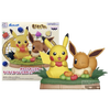 Pokemon Asia Pikachu & Eevee Diorama Figure