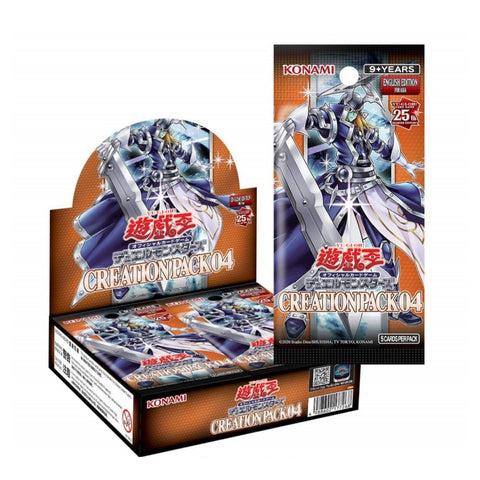 Yu Gi Oh Creation Pack 04 Booster (ENG)