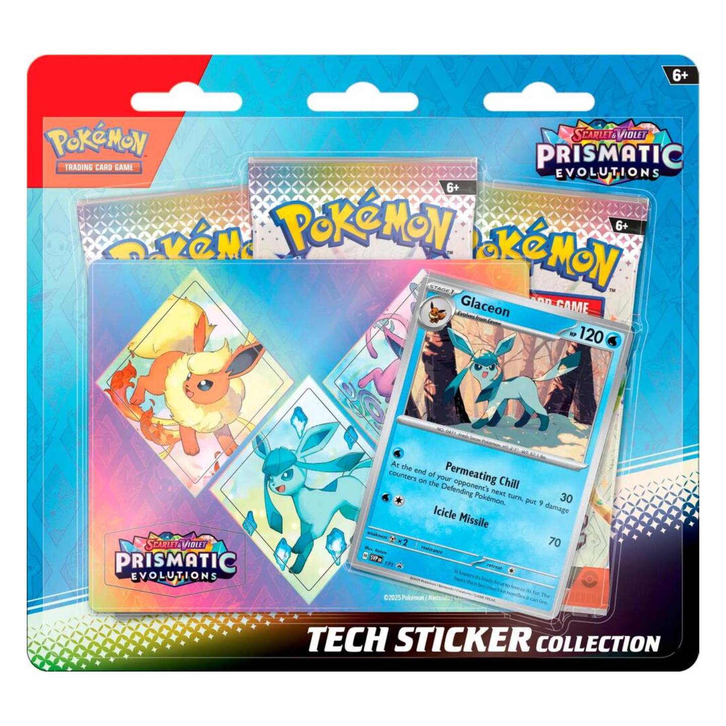 Pokémon - SV8.5 Prismatic Evolutions - Tech Sticker Collection Sylveon Pokémon - SV8.5 Prismatic Evolutions - Tech Sticker Collection Sylveon