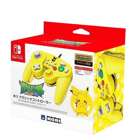 Nintendo Switch Hori Classic Controller - Pikachu Yellow