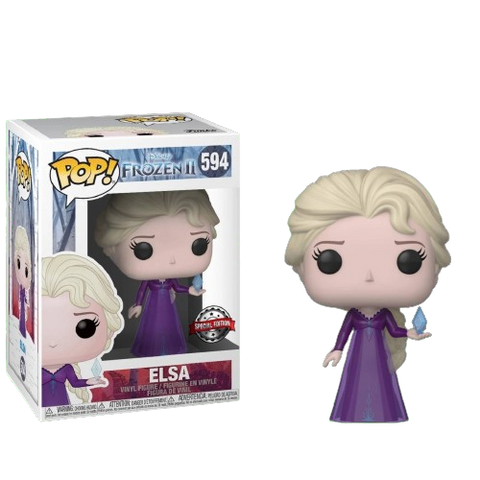 Funko POP! (594) Frozen 2 Purple Dress Elsa Special