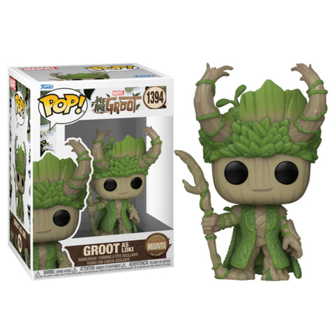 Funko POP! (1394) We Are Groot as Loki