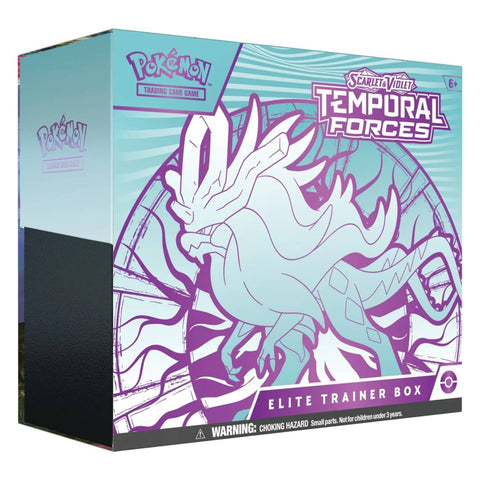 Pokemon SV5 Temporal Forces Elite Trainer Box - Walking Wake