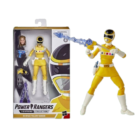 Power Rangers Lightning E5906AS05 6" Yellow Ranger