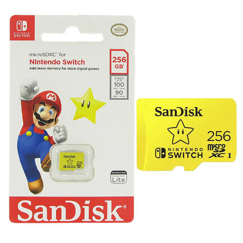 Nintendo Switch Sandisk 256GB MicroSDXC