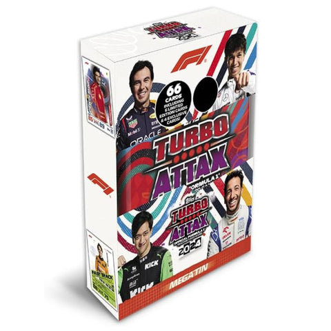 Topps Turbo Attax 2024 Mega Tin Box - Red