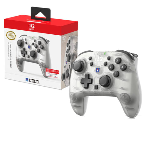 Nintendo Switch 2 Hori Wireless Horipad Turbo - Frost White