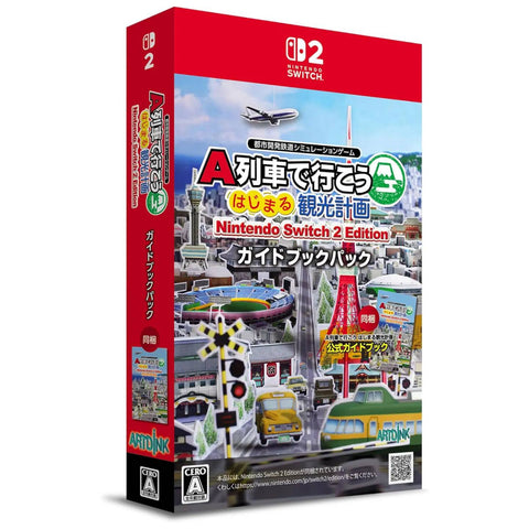 Nintendo Switch 2 A-Train Hajimaru Kankou Guidebook Pack (JAP) English Available