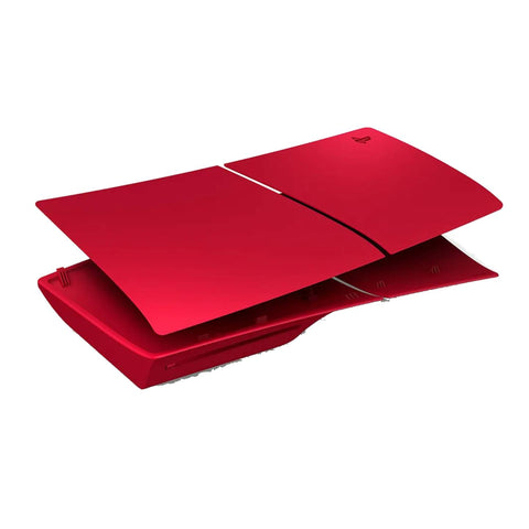 PS5 Console Covers Slim - Volcanic Red