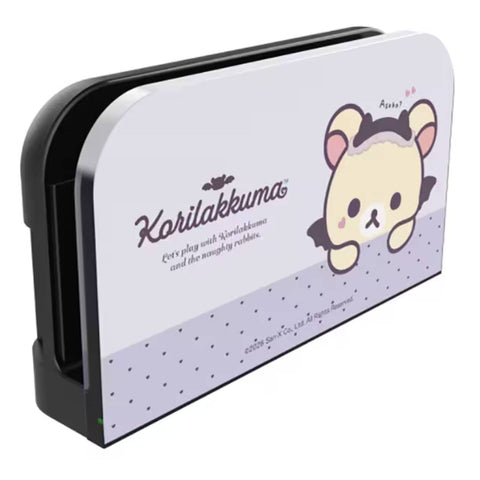 Nintendo Switch 2 ILEX Dock Cover - Korilakkuma Devil Mood
