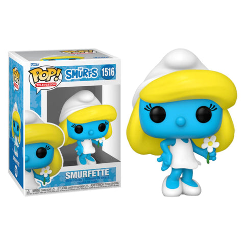 Funko POP! (1516) The Smurfs Smurfette with Flower