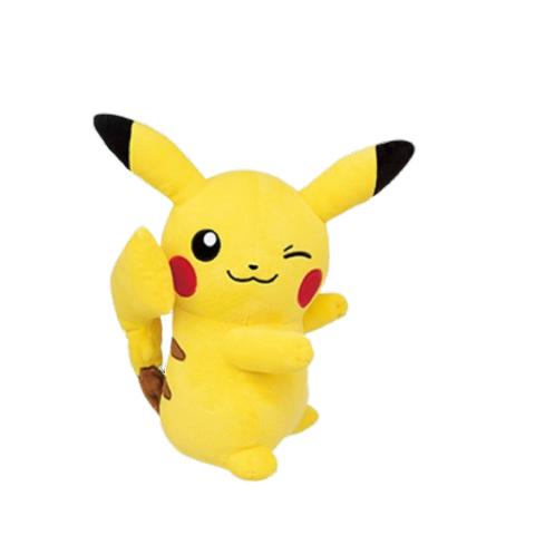 Pokemon Hopepita 11" Plush - Pikachu Left Wink