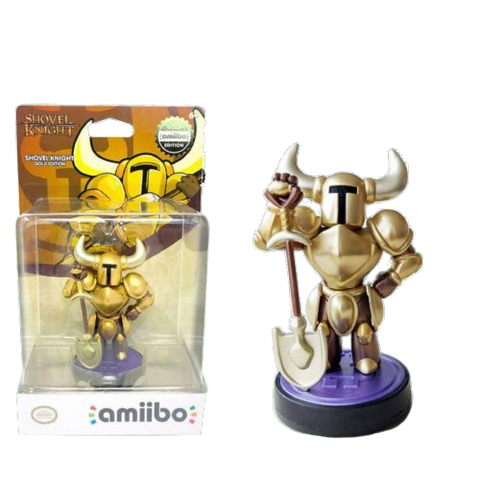 Amiibo Gold Edition Shovel Knight Gold