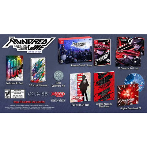 Nintendo Switch The Hundred Line: Last Defense Academy [Limited Edition] (Asia) English