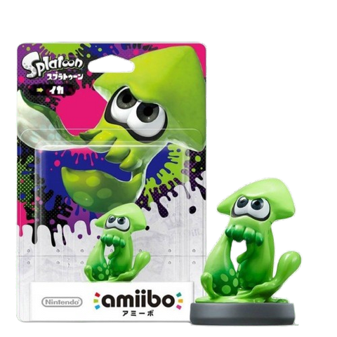 Amiibo Splatoon Squid (Green)