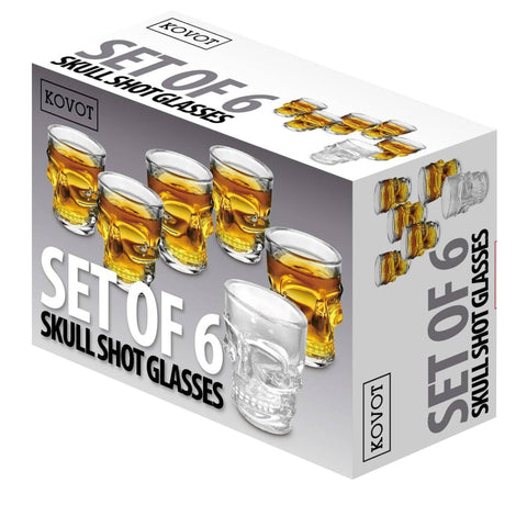 Skull Shot Glasses (Set of 6)
