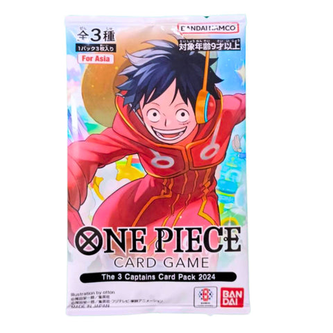 One Piece Card Game 3 Captains Pack Set 2024 (JAP)