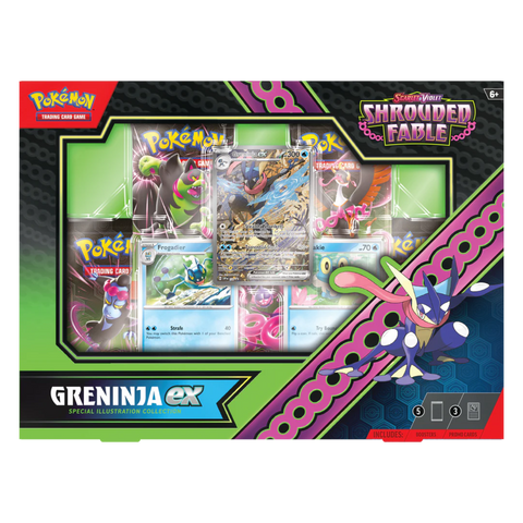 Pokemon SV6.5 Shrouded Fable Greninja Ex Collection Box