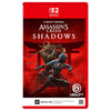 Nintendo Switch 2 Assassin's Creed Shadows (Asia) Game Key-card