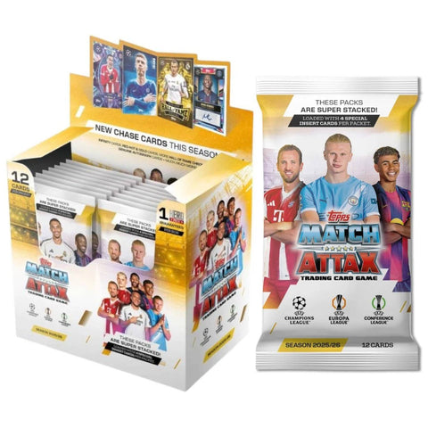 Topps Match Attax UCLMA 2025/26 Trading Card Booster