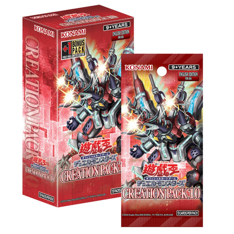 Yu Gi Oh Creation Pack 10 Booster (ENG)