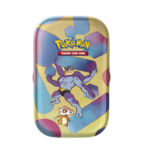 Pokemon SV3.5 Mini Tin - Machamp. Cubone