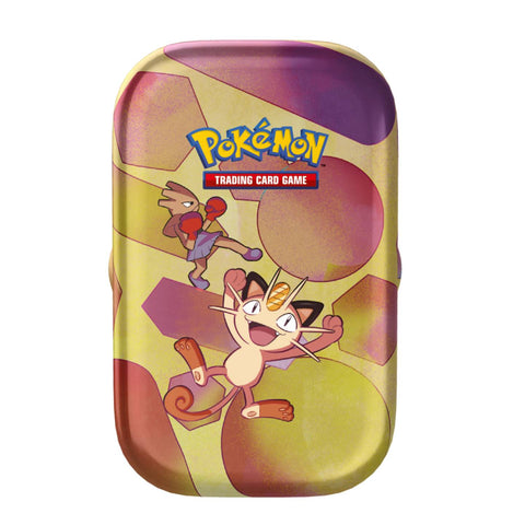 Pokemon SV3.5 Mini Tin - Meowth, Hitmonchan