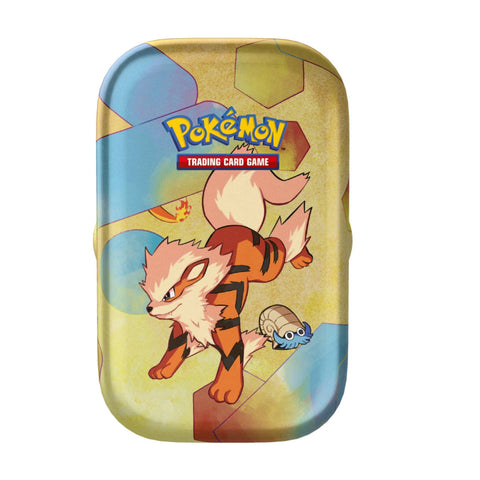 Pokemon SV3.5 Mini Tin - Arcanine, Omanyte