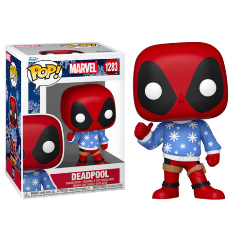 Funko POP! (1283) Marvel Holiday Deadpool with Sweater