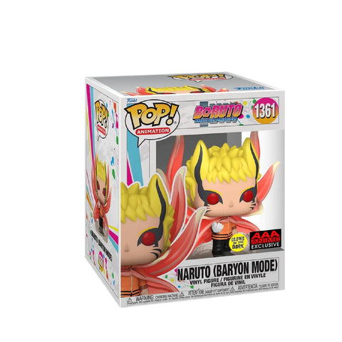 Funko POP! (1361) Naruto Baryon Mode Glow In Dark AAA Anime Exclusive