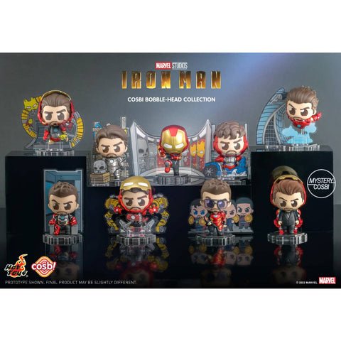 Hot Toys Cosbi Iron Man Tony Bobble-Head Blind Box